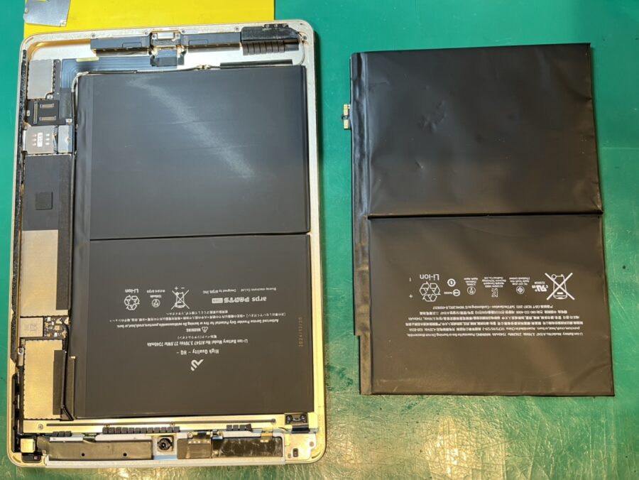 バッテリーが膨張してしまった?そんなiPad Air2(アイパッド) のバッテリー交換も【スマホ修理工房　新宿PePe店】