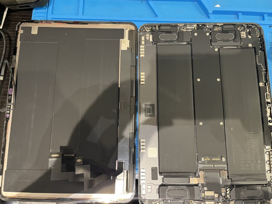 壊れたiPad Air M2 13inch Modelが入ってきたので分解してみた！iPad修理ならスマホ修理工房渋谷店！