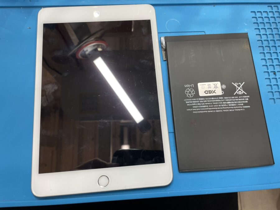 iPad mini5のバッテリー交換なら「スマホ修理工房　池袋P'パルコ本店」にお任せください！