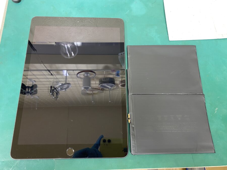 江東区西大島、亀戸近くのスマホ修理店！iPad 第6世代(アイパッド) バッテリーの減りがとても早くなった。