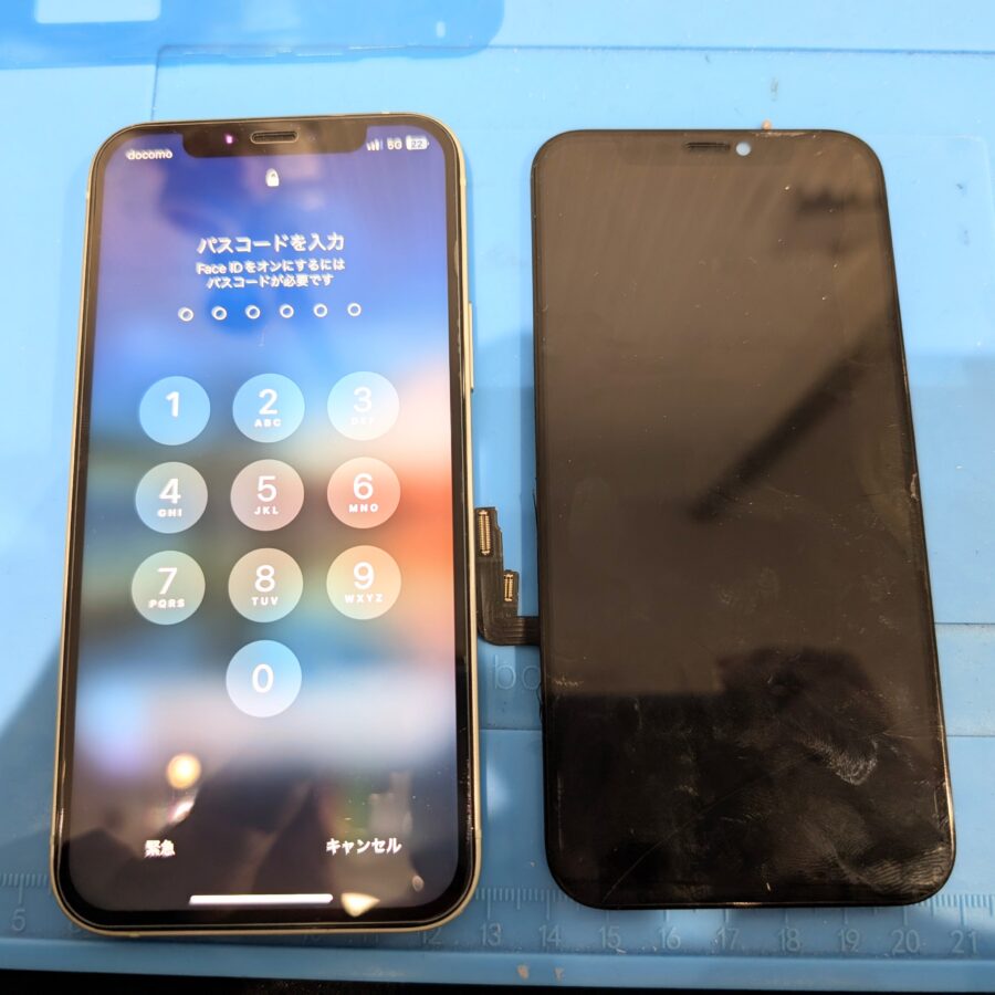 iPhone12の画面が割れてもいないのにタッチが効かない？画面修理ならデータそのまま、スマホ修理工房渋谷店へ！