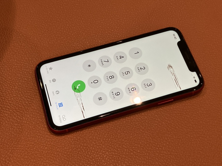 液晶不良が起こっているiPhoneXR（アイフォン）修理を行いました【スマホ修理工房仙台PARCO2店】