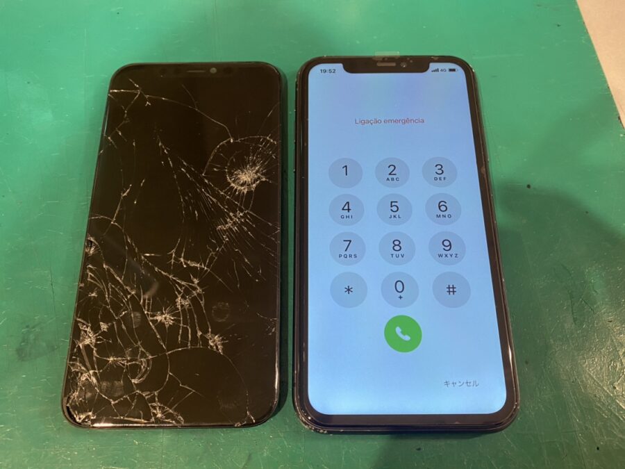 画面が割れてしまったiPhone 11(アイフォン）も即日修理対応の【スマホ修理工房新宿PePe店】が承ります！?