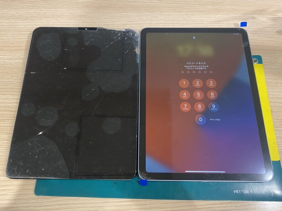 iPad Air第4世代の画面を交換したい！それなら最短即日修理の「スマホ修理工房 新宿PePe店」へどうぞ！