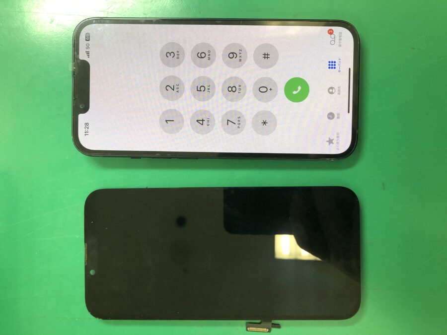 画面が点かなくなった！iPhone13を画面交換修理にて復旧♪【スマホ修理工房三鷹店】