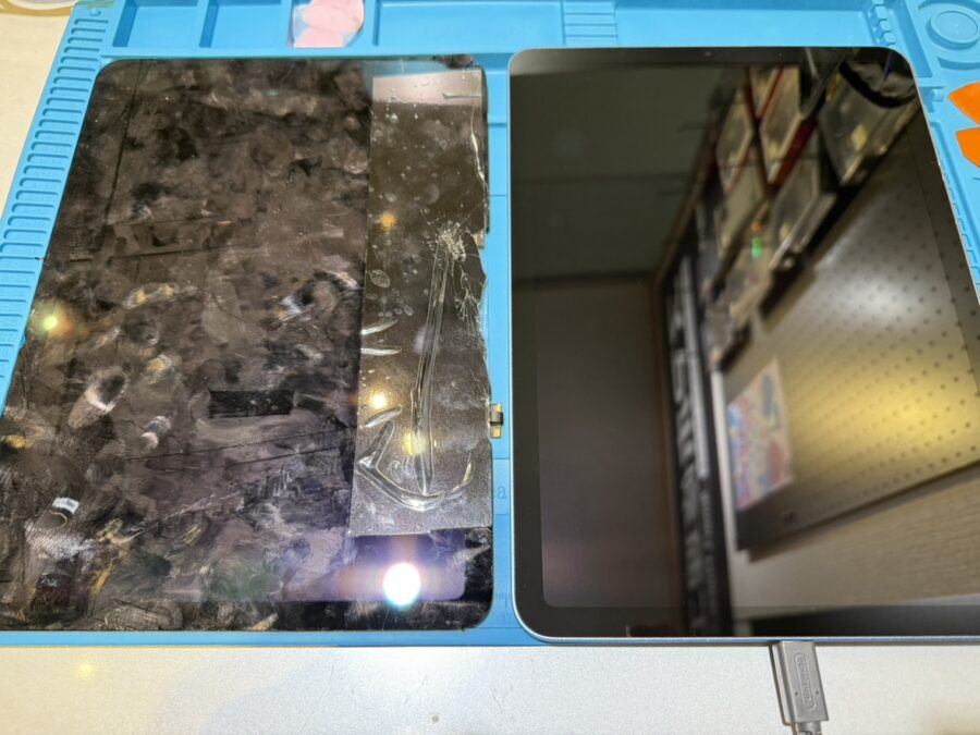 渋谷でiPad Air 第5世代の画面修理をするなら「スマホ修理工房 渋谷店」へお任せください✨データそのまま即日修理！【