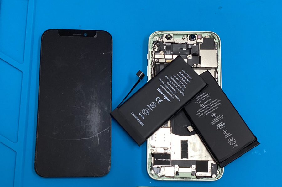 iPhone（アイフォン）12　バッテリー交換　スマホ修理工房　青葉通り店