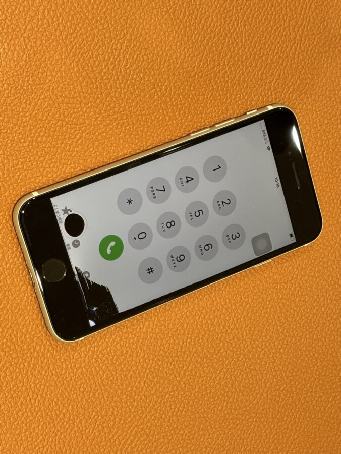 液晶不良が起こってしまったiPhoneSE2（アイフォン）修理を行いました【スマホ修理工房仙台PARCO2店】