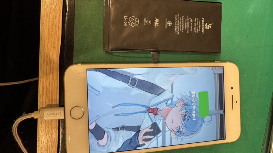 バッテリーが膨張してしまったiPhone 7Plus（アイフォン）バッテリー交換修理も「スマホ修理工房 新宿PePe店」へどうぞ