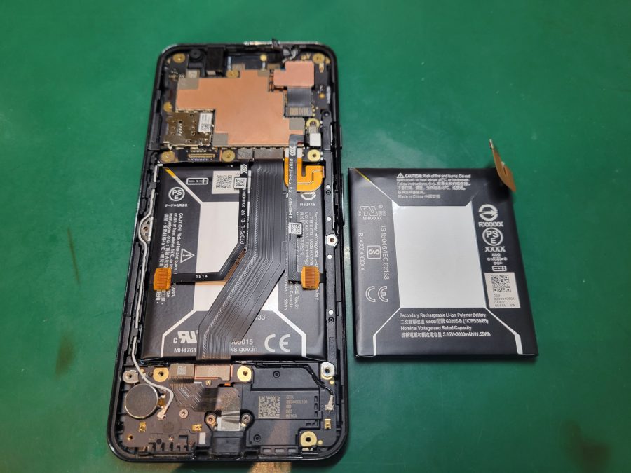 Google Pixel3a(グーグルピクセル)のバッテリー交換ならデータそのまま即日修理のスマホ修理工房にお任せください！