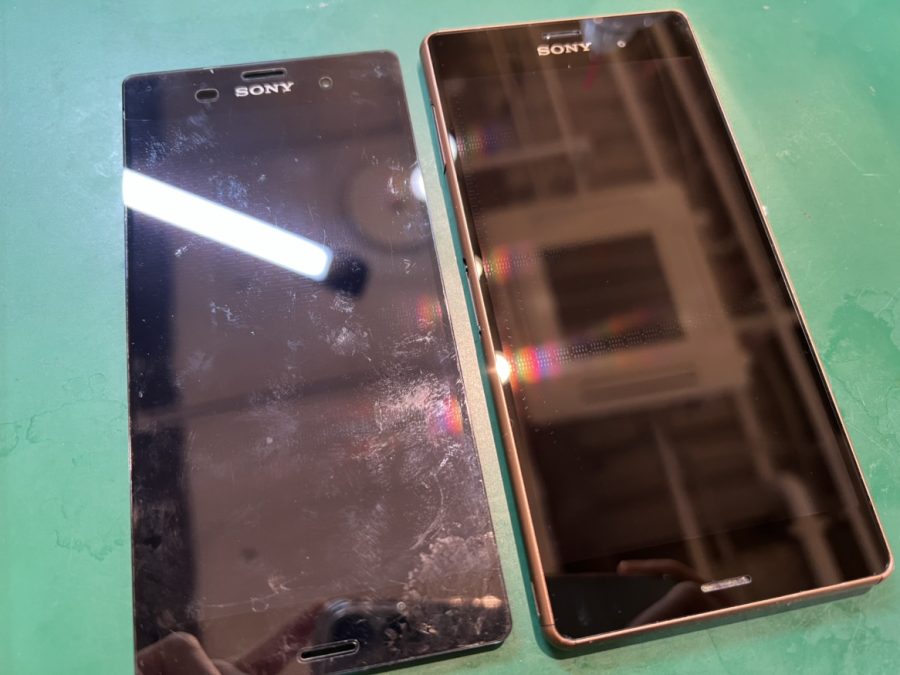 落した後見てみたら画面が真っ暗！Xperia Z3(エクスペリア)の液晶交換ならスマホ修理工房水戸オーパ店へお任せください！