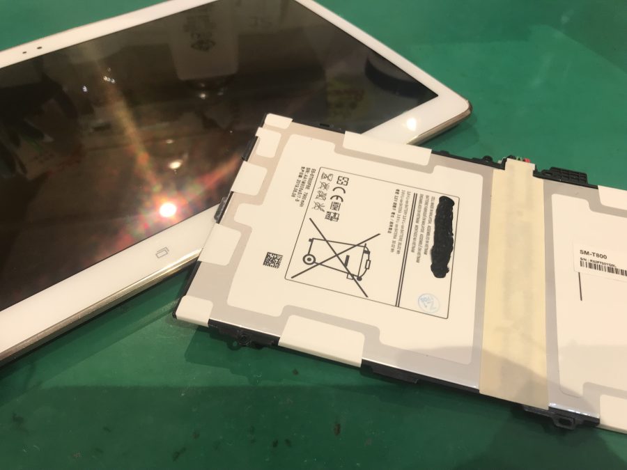 Galaxy tab S 10.5(ギャラクシータブ)の電池交換ならスマホ修理工房水戸OPA店にお任せください！