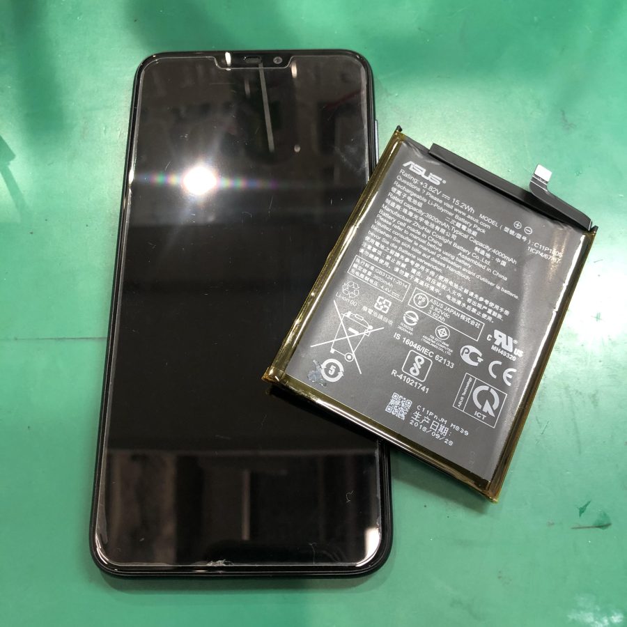 Zenfone MAX M2（ZB633KL）バッテリー交換 なら【スマホ修理工房池袋P'パルコ店】まで