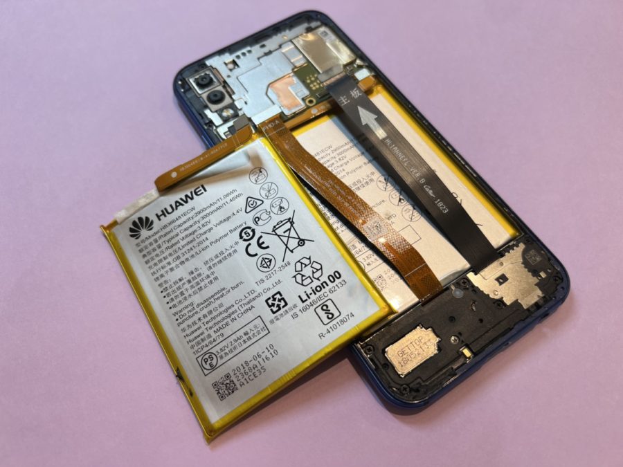 HUAWEI P20Lite(ファーウェイ)の電池交換修理ならスマホ修理工房水戸OPA店にお任せください！