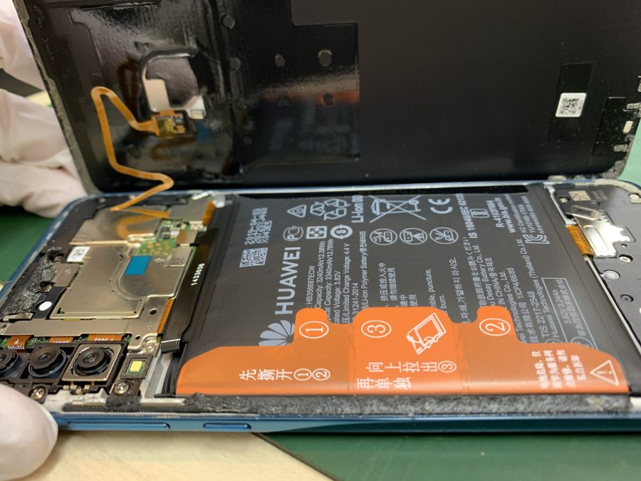 【HUAWEI】 P30 lite のバッテリー交換をしました。