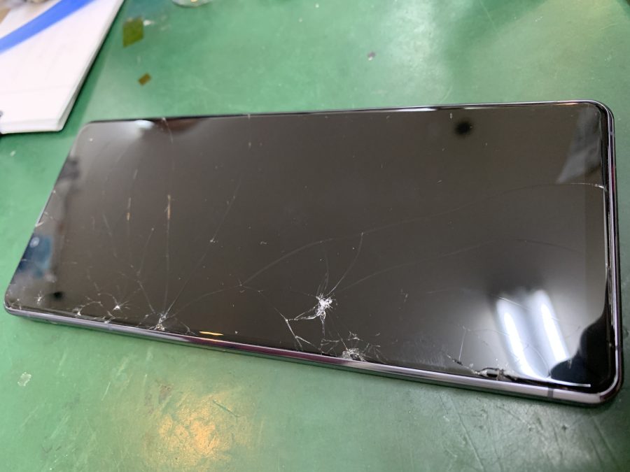 ◆Xperia 1 II 画面割れ修理しました！！◆葛西店