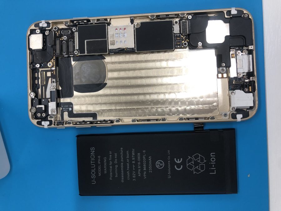 iPhone6バッテリー交換