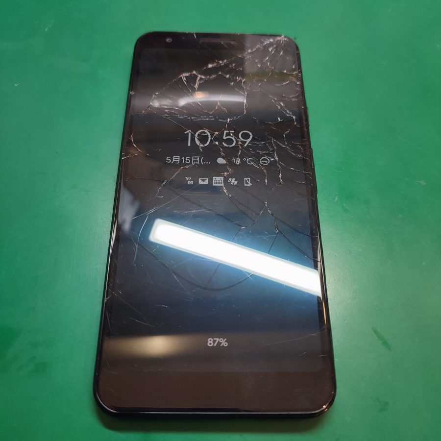 【画面交換】Pixel 3a(ピクセル)【スマホ修理工房 横浜戸塚モディ店】