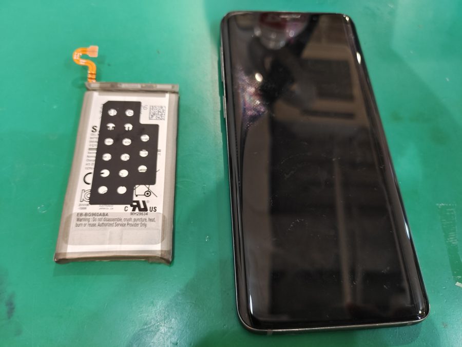 電池の持ちが悪くなってしまったGalaxy S9(ギャラクシー)、お困りならスマホ修理工房水戸OPA店にお任せください！！