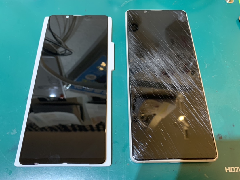 Xperia 1 II（エクスペリア）の画面に傷が付いてしまった時はスマホ修理工房新宿PePe店で元通りに！