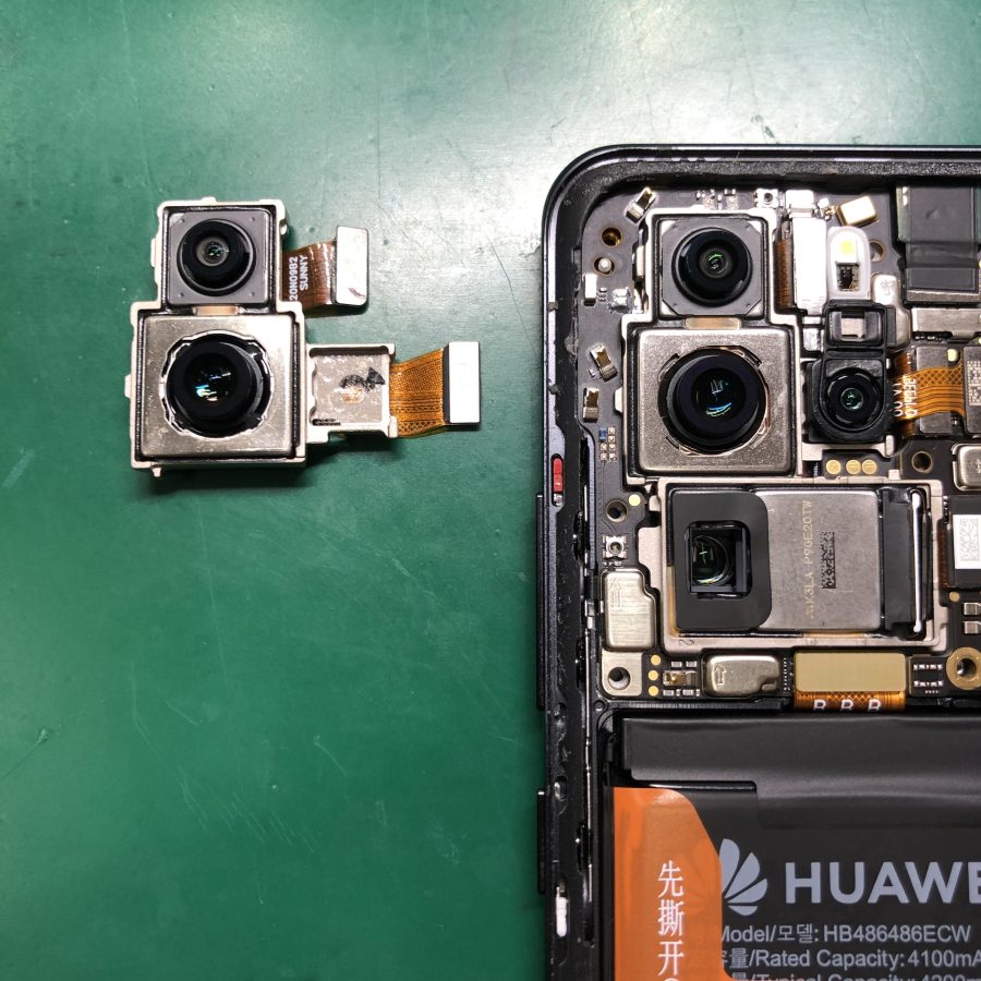 HUAWEI P30Proのアウトカメラ交換は、【スマホ修理工房　池袋P'パルコ本店】にお任せください！