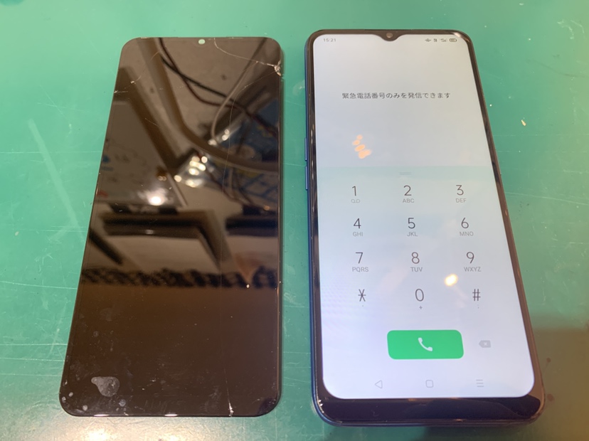 OPPO A5 2020（オッポ）の画面交換ならスマホ修理工房新宿PePe店でサクッとできちゃいます！