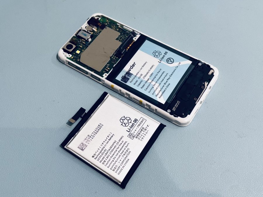 AQUOS sense(アクオス)SH-01Kのバッテリー交換はスマホ修理工房水戸オーパ店にお任せください！