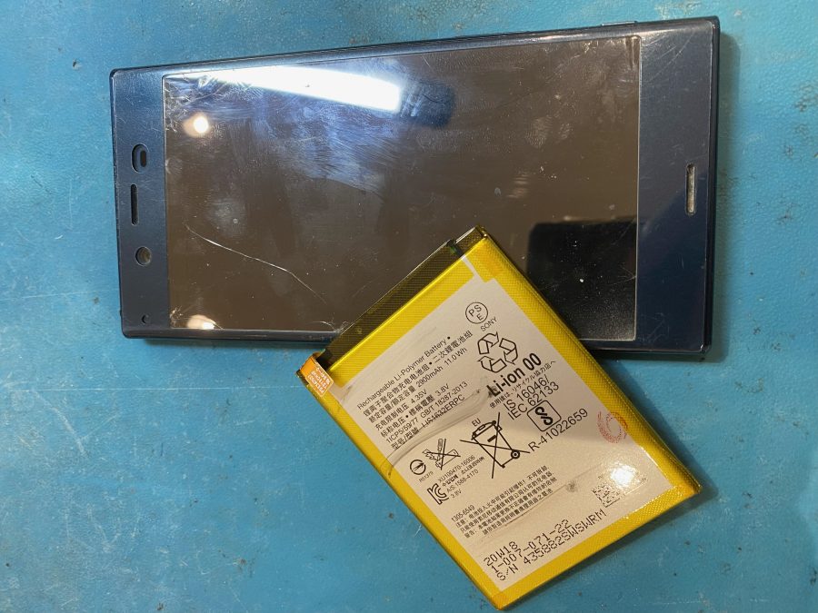 仙台市からお越しのお客様よりXperiaXZ（エクスペリア）バッテリー交換修理対応を行いました!【スマホ修理工房仙台PARCO２