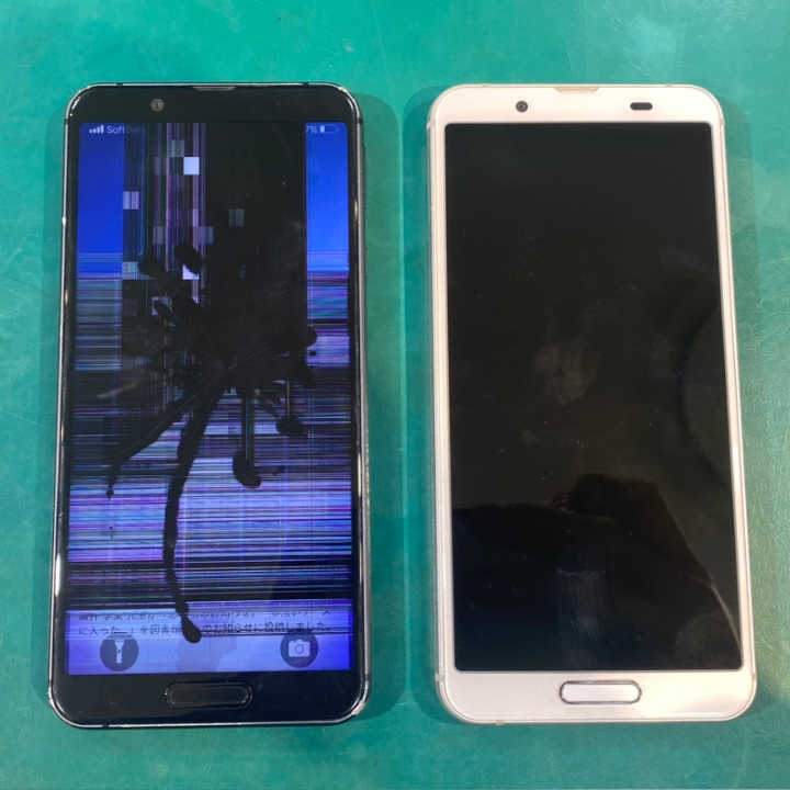 部品がなくても作業は可能です！AQUOS sense3（アクオスセンス3）修理【スマホ修理工房ココリア多摩センター店】