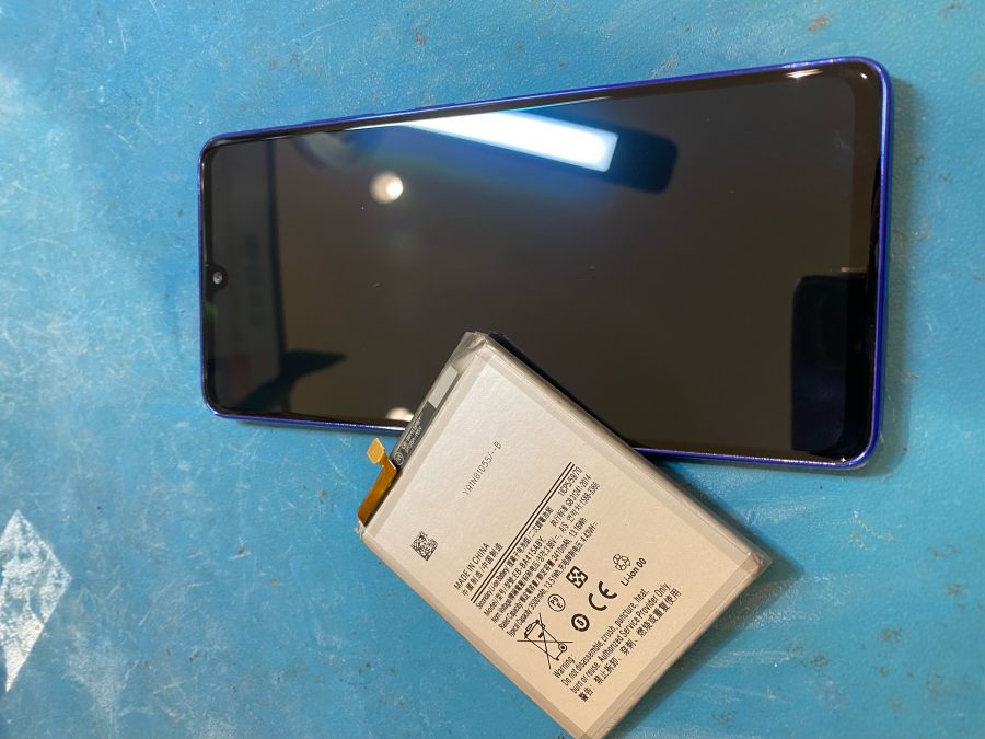 仙台市からお越しのお客様からGalaxyA41（ギャラクシー）のバッテリー交換承りました！！　【スマホ修理工房仙台PARCO２店