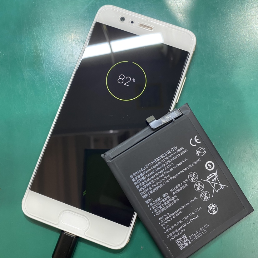 HUAWEI　P10のバッテリーが膨張！？画面が膨らんでいるように見えたら【スマホ修理工房池袋P‘パルコ店】へ！