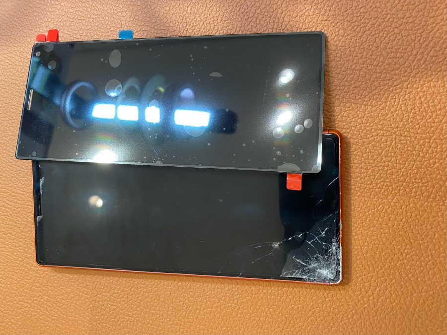 仙台市からお越しのお客様より画面破損のXperia８(エクスペリア)修理承りました！【スマホ修理工房仙台PARCO２店】