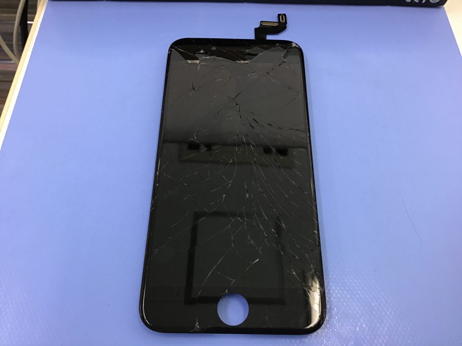 iPhone6Sの液晶破損！最短即日・データそのままで修理対応可能です♪【スマホ修理工房王子店】