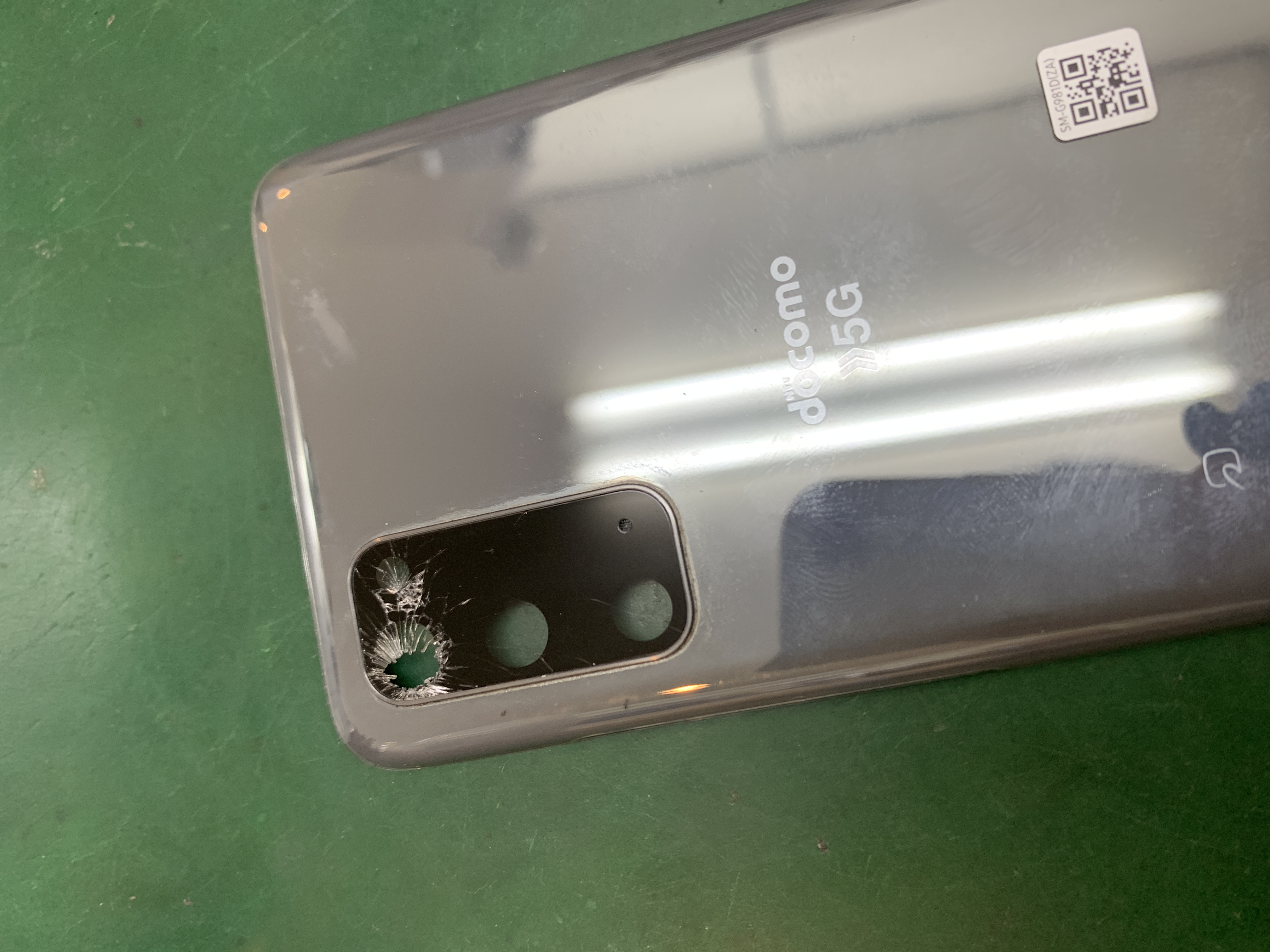 Galaxy S20カメラガラス交換のご相談を頂きました！