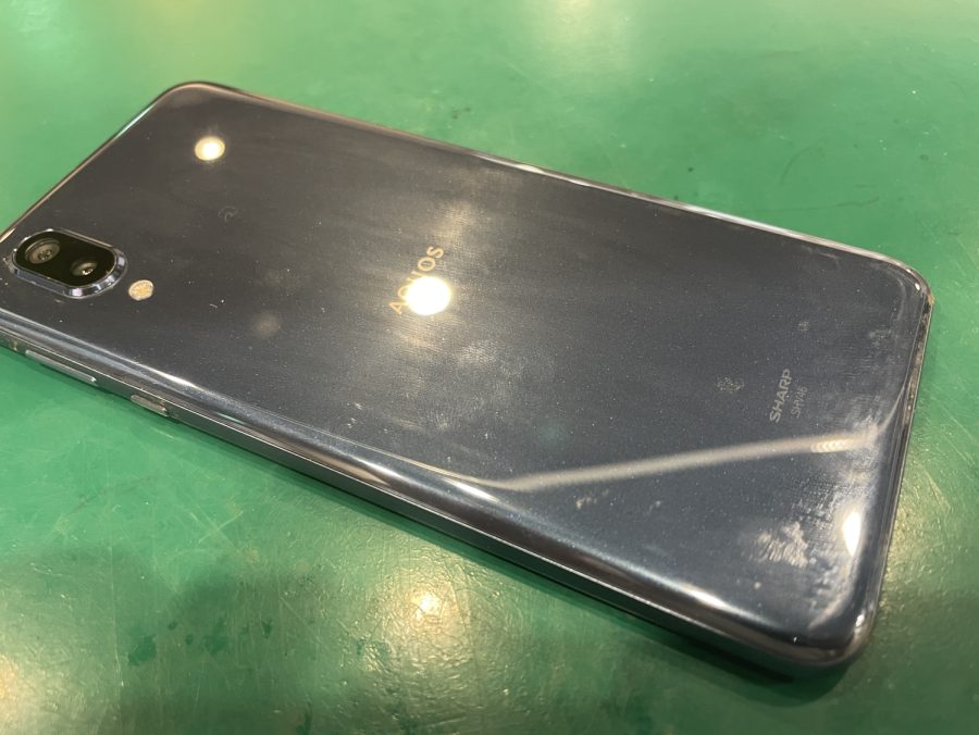 AQUOS sense3 plus(アクオス)のバッテリー交換で半日持たなかった電池が復活！スマホ修理工房ペリエ千葉店なら即日お