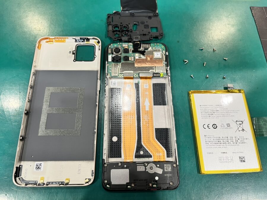 OPPO A73のバッテリー交換してくれるお店ないのかな…それならスマホ修理工房ペリエ千葉店へ！