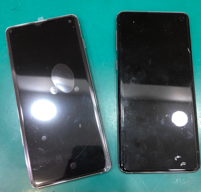 【液晶破損修理】茅ヶ崎市からお越しのお客様より、GalaxyS10(ギャラクシーS10)をお持ち込みいただきました！