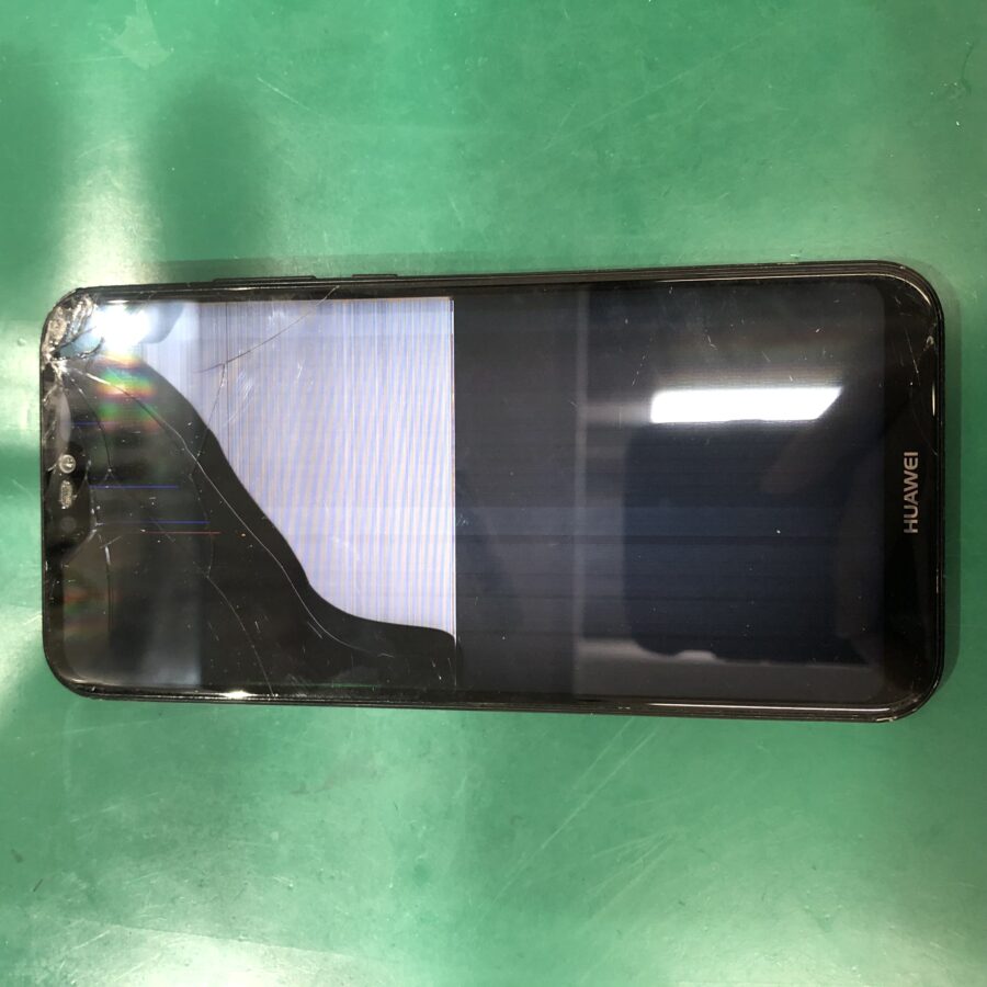 HUAWEI P20lite 画面割れ、液晶破損してしまったらデータそのままで復旧可能！？【スマホ修理工房池袋P'パルコ店】
