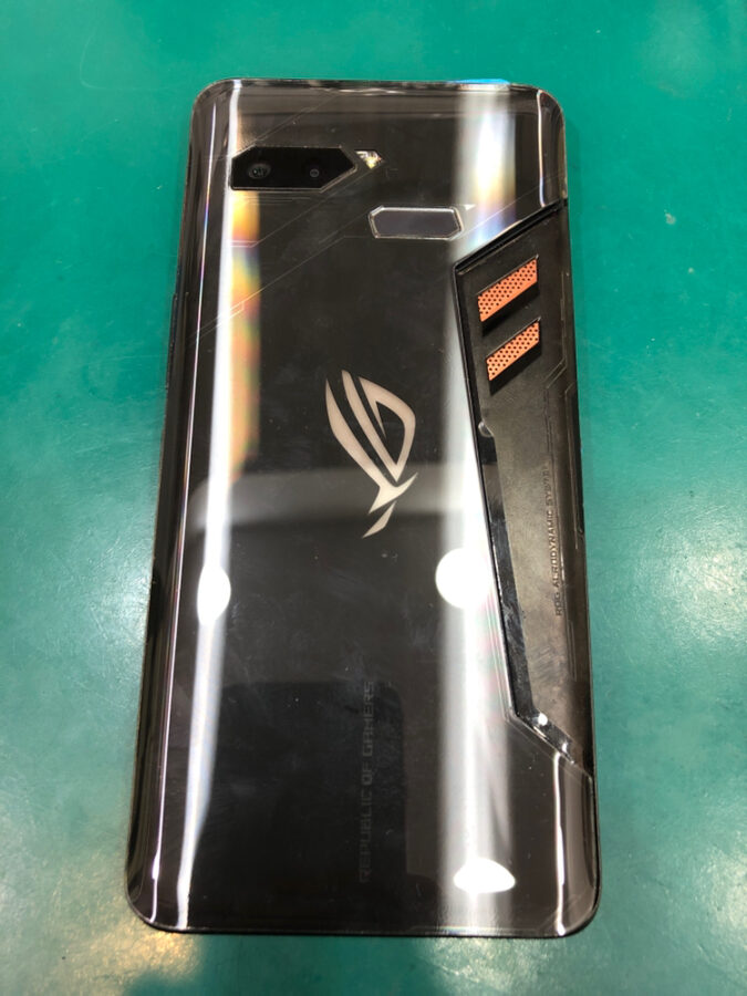 【画面割れ修理】辻堂からお越しのお客様より、ROGphone(ログフォン)をお持ち込みいただきました！【スマホ修理工房テラスモー
