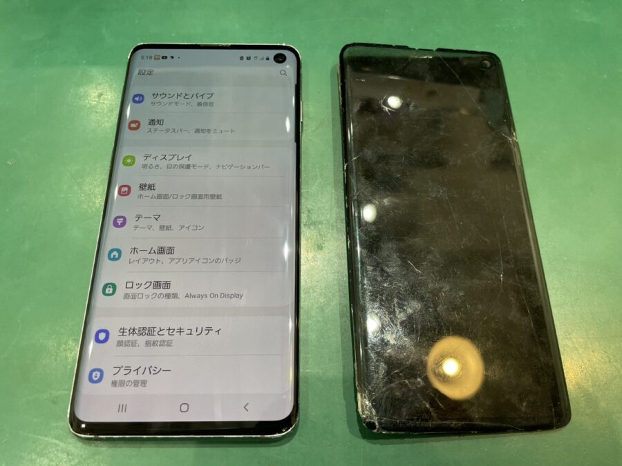 Galaxy S10（ギャラクシー）をお持ち込み頂きました。【スマホ修理工房池袋P’パルコ店】