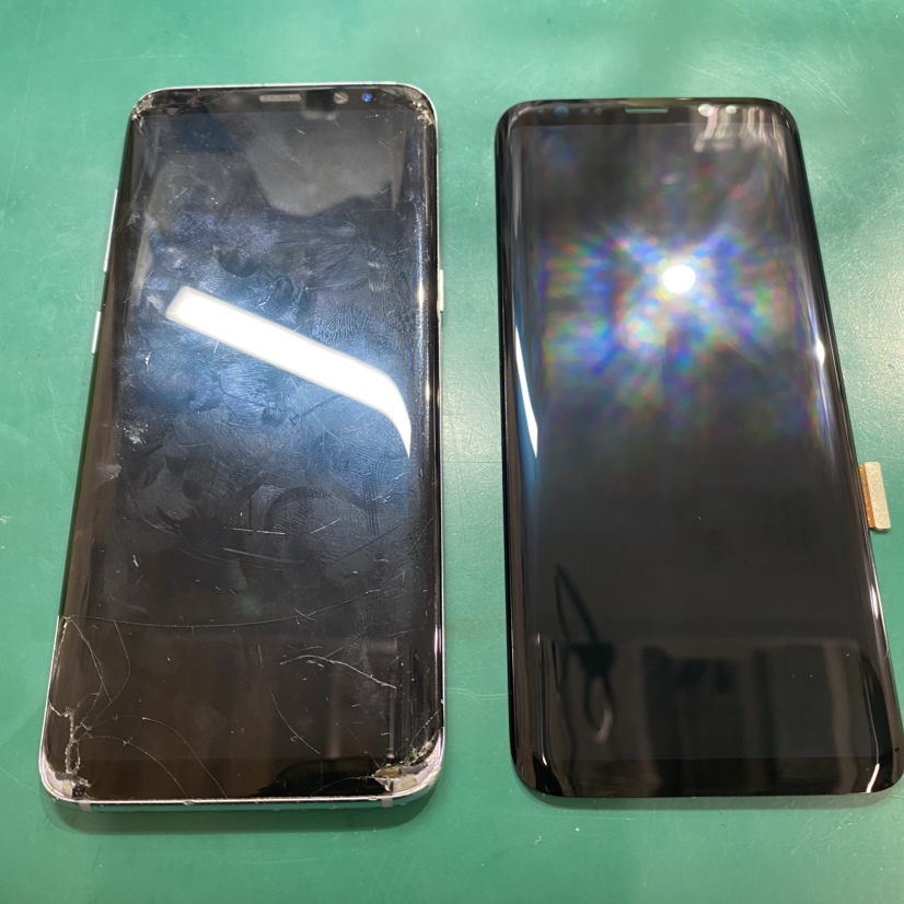 SAMSUNG Galaxy S8（ギャラクシー）の画面破損もまだまだ対応できます！【スマホ修理工房池袋P'パルコ店】