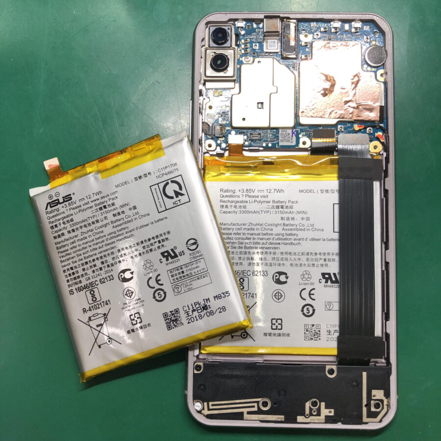 ZenFone5(ゼンフォン/ZE620KL) をお持ち込み頂きました。【スマホ修理工房池袋P’パルコ店】
