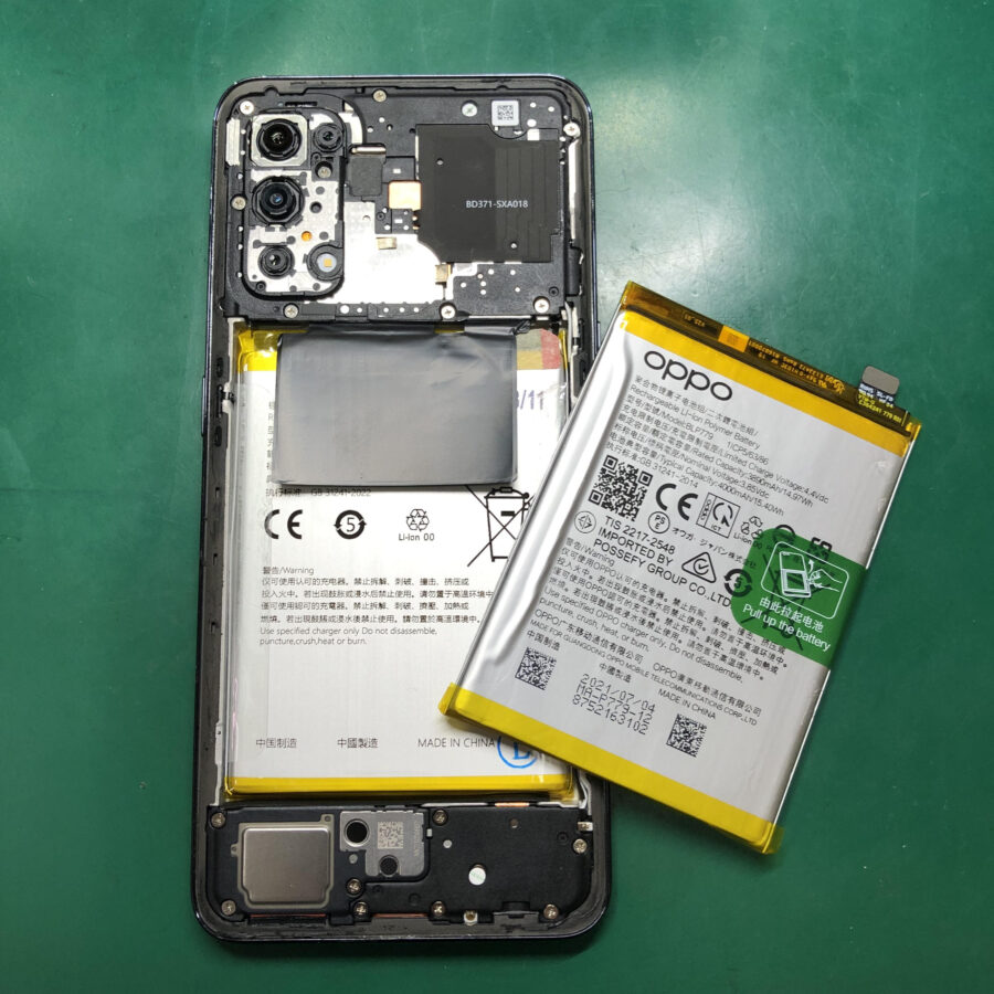 OPPO Reno5A（オッポリノ5A）をお持ち込み頂きました。【スマホ修理工房池袋P’パルコ店】