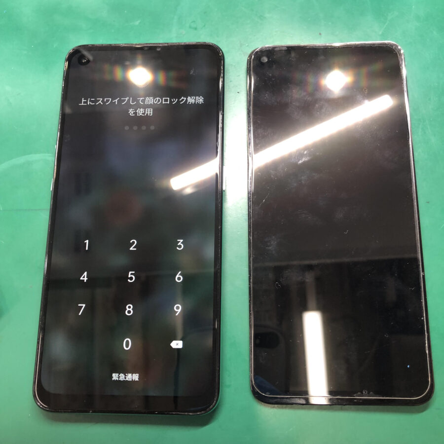 OPPO Reno5A（オッポリノ5A）の画面故障📱💥最短即日・データそのままで修理の「スマホ修理工房　池袋P’パルコ本店」