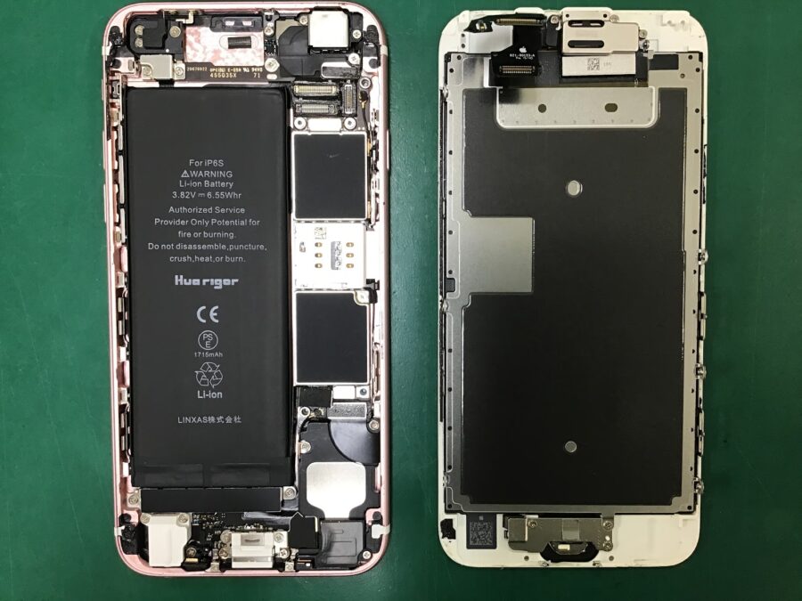 iPhone6sのバッテリー交換はスマホ修理工房王子駅店へ！