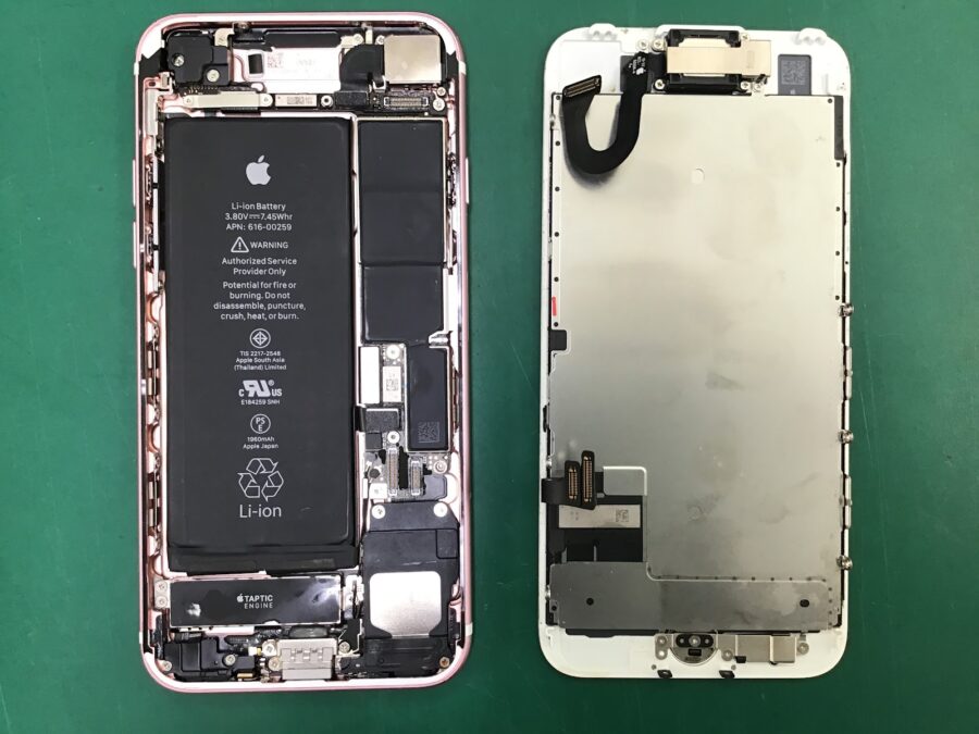 スマホ修理工房王子店/iPhone7のバッテリー交換をいたしました！