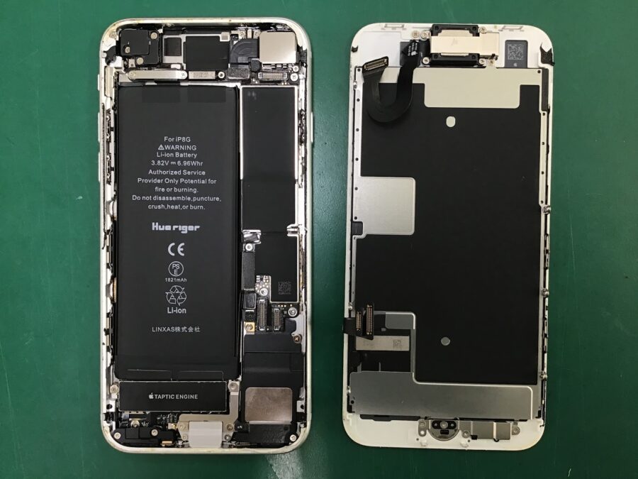 iPhone8のバッテリー交換はスマホ修理工房王子駅店へ！