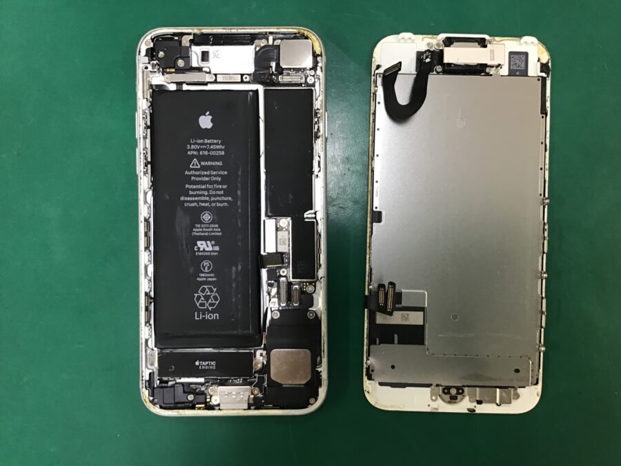 スマホ修理工房王子店/iPhone7のバッテリー交換をいたしました！