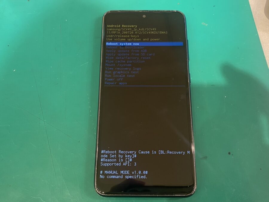 パスコードがわからず初期化したい...!Galaxy端末の初期化作業を行いました！【スマホ修理工房新宿PePe店】