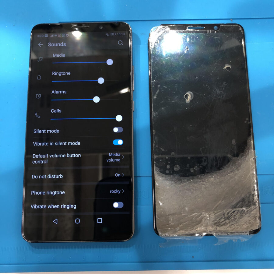 HUAWEI Mate10Pro（ファーウェイ）の画面割れ交換は、「スマホ修理工房　池袋P'パルコ本店」にお任せください😊👍